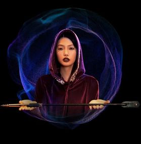 Стек из итальянской кожи UPKO Black Label Collection, позолота и чешский цирконий, ручная работа Sex Aura