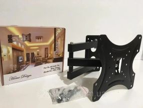 Кронштейн для телевізора з поворотом 14-42 дюйми, Настінне кріплення для TV, кріплення для телевізора