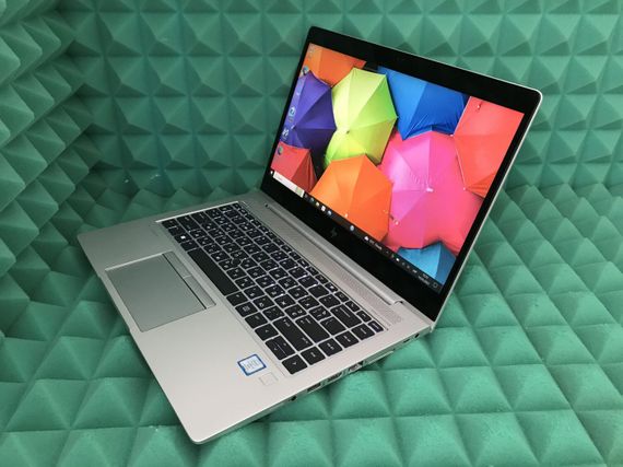 Ультрабук Б-класс HP EliteBook 840 G5 / 14"  IPS Touch / Core i7-8650U (4(8) ядра по 1.9-4.2 GHz) / 8GB DDR4 / 256GB SSD M.2 / UHD Graphics 620 / WebCam / USB 3.1 / HDMI б/у | Зображення 1
