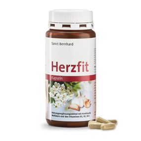 Комплекс "Sanct Bernhard" Чесночный порошок + экстракт Боярышника для укрепления сердца и сосудов, Германия
