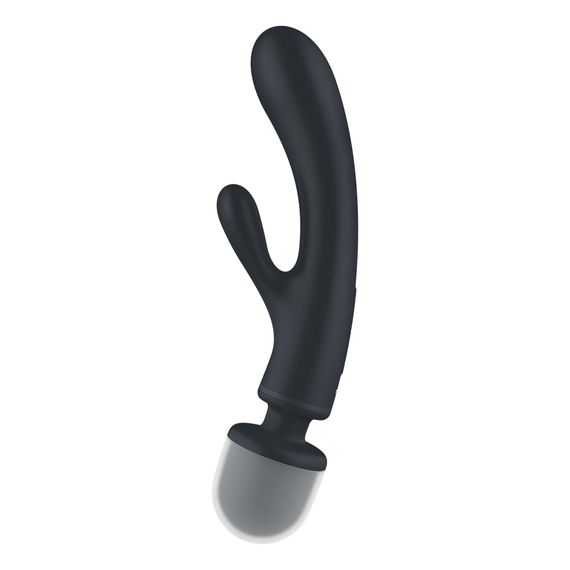 Вібратор-кролик з вібромасажером Satisfyer Triple Lover Grey, 3 мотори | Зображення 1