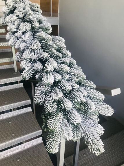 Гірлянда хвойна Lux лита 2 м засніжена | Зображення 3