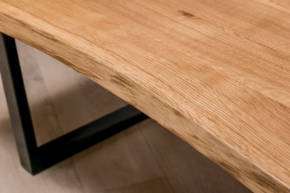 Кофейный стол из древесины дуба EcoWalnut с живыми краями L | Зображення 5