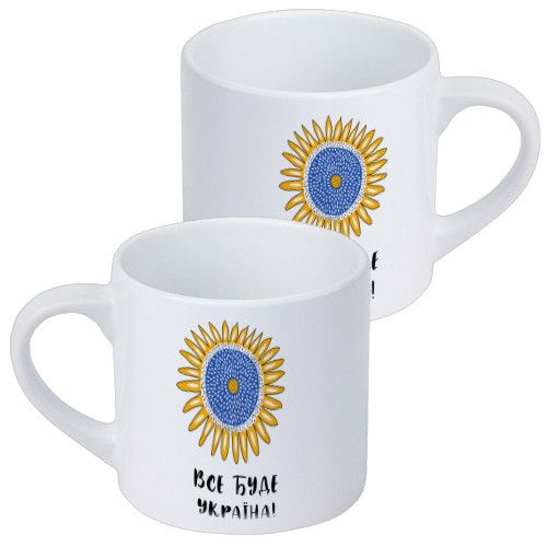 Чашка маленька Все буде Україна! 170 мл (KRD_22U011)