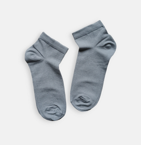 Укорочені шкарпетки жіночі однотонні Twinsocks р-23-25 (38-40) сірий, крем, чорний, темно-синій, білий Сірий