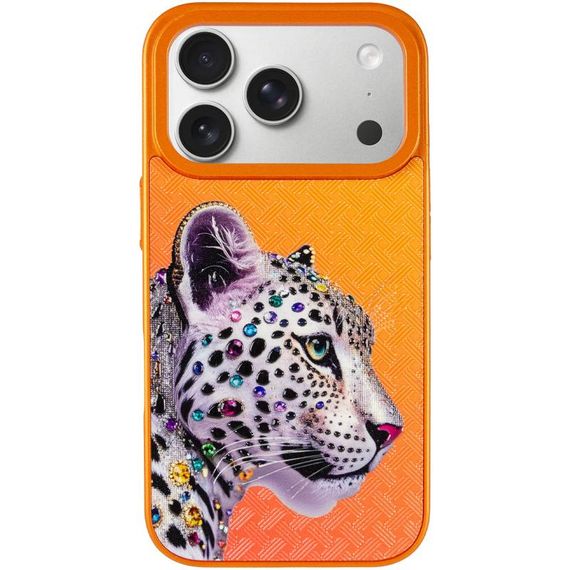 Чохол TPU+PC Crystal Hunt with Magnetic Fit для Apple iPhone 17 Pro (6.3") Orange | Зображення 1