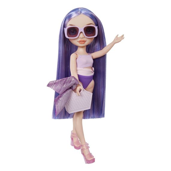 Лялька дитяча Віолетта Rainbow High 507314 серії "Swim & Style" з аксесуарами | Зображення 3