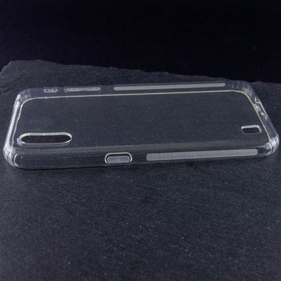 TPU чохол GETMAN Transparent 1,0 mm для Samsung Galaxy A01 | Зображення 1