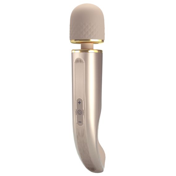 Вибромассажер микрофон PRETTY LOVE Interesting Massager Gold, 29 х 5.8 см sexstyle | Зображення 1
