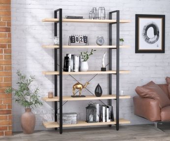 Стеллаж Loft Design Сингл-5-135 дуб борас