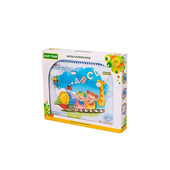 Книжка для малювання водою 9030_паровозик_з_літерами