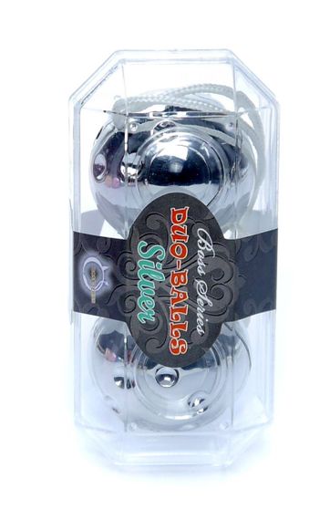 Вагинальные шарики Duo balls Silver, BS6700023 sexstyle | Зображення 4