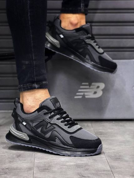 Кросівки літо весна New Balance сірий | Зображення 2