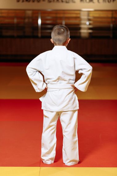 Кімоно для дзюдо біле, TM "Kintayo" Koka, 140 зріст, щільність 350 гр/м.кв. | Зображення 4