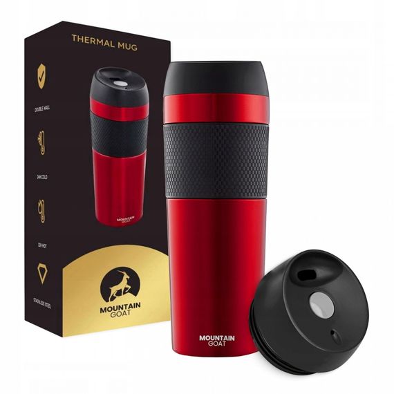 Термокухоль Mountain Goat Travel 0.4 л Red (P-5907739315717)