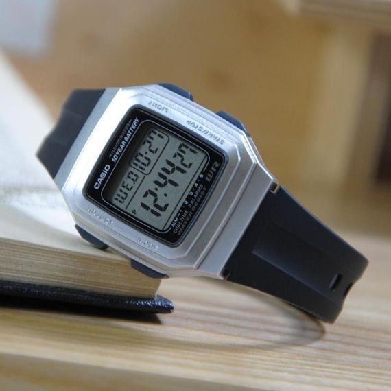 Часы наручные для мужчины стильные электронные кварцевые оригинал Casio Collection F-201WAM-7AVEF | Зображення 2