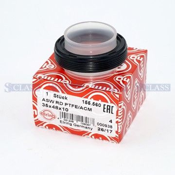 Сальник коленвала передний VW Caddy/Crafter/T4/T5/T6 1.6-3.2 i/TDI/SDI/BiTDI 00- (35x48x10), Elring, 155.560,