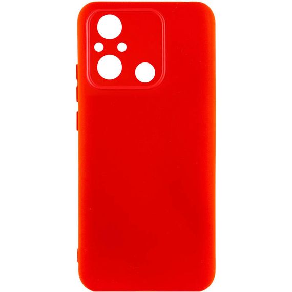 Чехол Silicone Cover Lakshmi Full Camera (A) для Xiaomi Redmi 12C Full camera, Червоний / Red