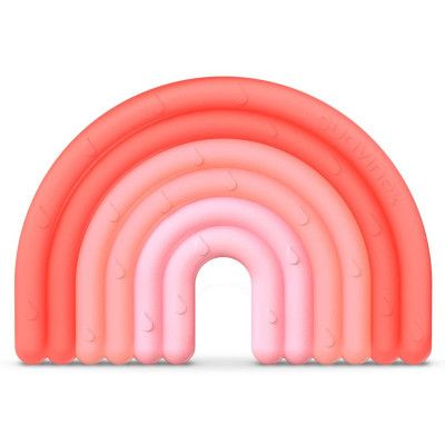 Прорезыватель Suavinex силиконовый с пузырьками/розовый (401434)