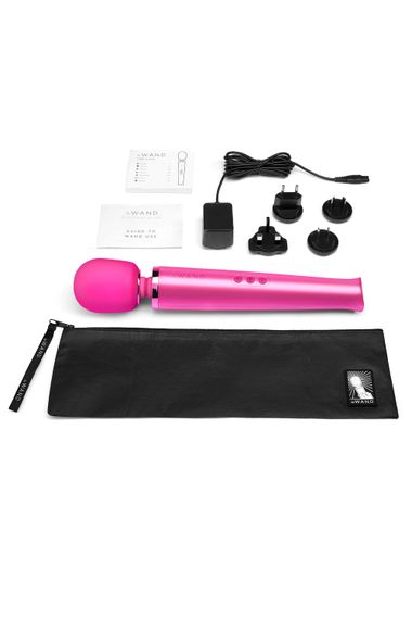 Вібратор мікрофон Le Wand RECHARGEABLE MASSAGER, пурпурний | Зображення 5