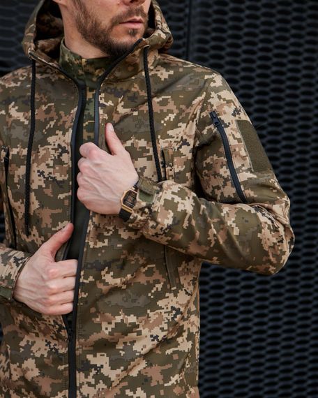 Чоловічий тактичний костюм демісезонний піксель 421189 | Зображення 6