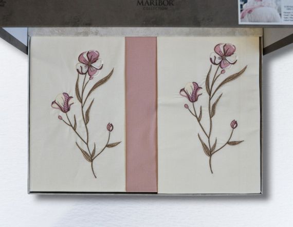 Постільна білизна Maribor Elegance Poplin 200 х 220 см Olinda Krem | Зображення 3