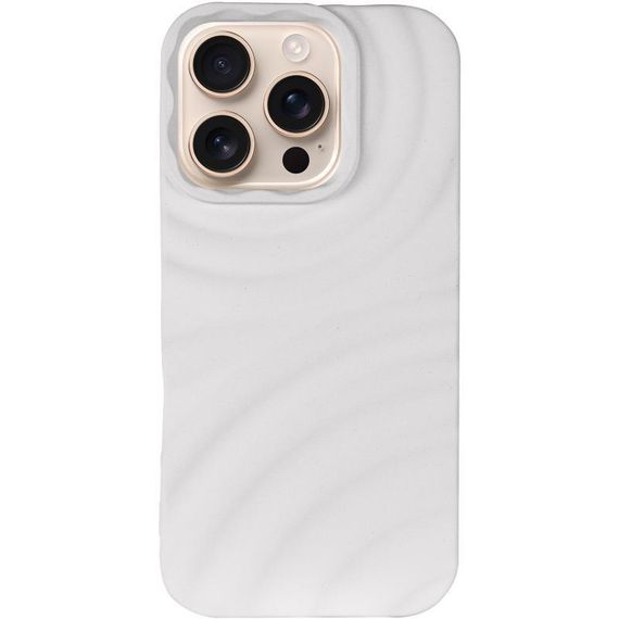 Чохол TPU MonoWave для Apple iPhone 16 Pro (6.3") Pink white | Зображення 1