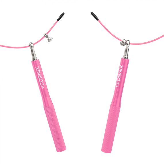 Скакалка швидкісна для кросфіту Cornix Speed Rope XR-0155 Pink | Зображення 1
