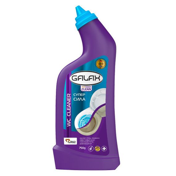 Чистящий унитаз "Galax" das PowerClean 750г