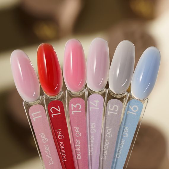 Гель для нарастания ногтей Valeri Builder Gel No15 (светло-серый) 15мл | Зображення 2