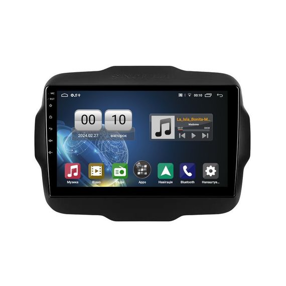Штатна магнітола серії QIV Q1 під Jeep Renegade 2014-2018 9 дюймів