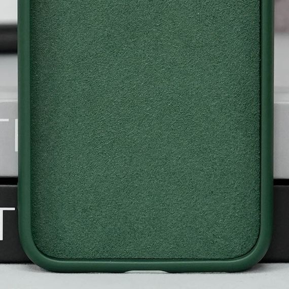 Чохол TPU+Glass Sapphire Midnight with MagSafe для Apple iPhone 14 (6.1") Зелений / Forest green, Загартоване скло | Зображення 1