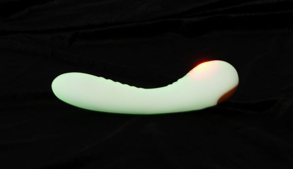 Светящийся вибратор в темноте GITD G-Spot Vibrator 9 режимов вибрации Sex Aura | Зображення 5