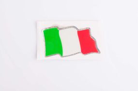 Наклейка шильдик ITALY (9x4.5см) Do not0745D)