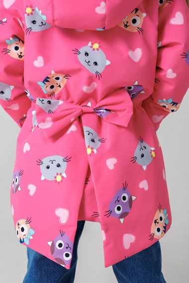 Куртка для дівчинки B-2323 80 см Малиновий (2000990256935D) shop (2000990256935) | Зображення 7