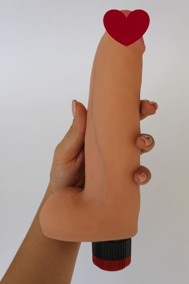 Вибратор EGZO Ciberskin V002 ( 20 см х 4,7 см ) sexstyle