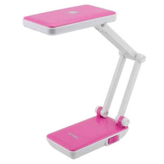 Настільна лампа Topwell 1019 Синя акумуляторна світлодіодна регуляція рівня нахилу. Колір: червоний ND-48 | Зображення 1