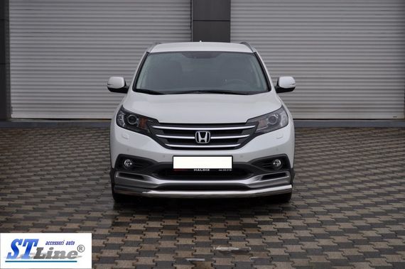Передняя защита ST008 (нерж.) для Honda CRV 2012-2016 гг | Зображення 1