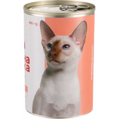 Паштет для кошек М'ясна Миска ассорти 415 г (4820255190273) - Топ Продаж! | Зображення 1