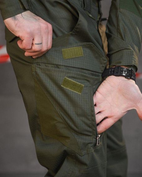 Тактичні штани 7.62 на флісі олива ВТ3836 | Зображення 4