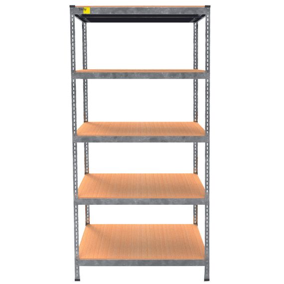 Металевий стелаж MRL-2400 ( 900x450) оцинкований | Зображення 1