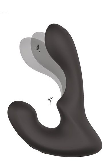 Массажер простаты с вибрацией Dream Toys Booty Rocker, черный sexstyle | Зображення 1