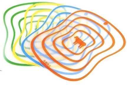 Обробні дошки 40*28 см BN-076 (4 шт)