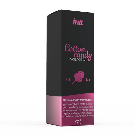 Масажний гель для інтимних зон Intt Cotton Candy (30 мл) розігріваючий | Зображення 2
