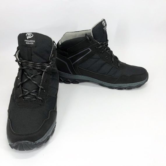 Черевики чоловічі 42 розмір, Чоловічі зимові кросівки з хутром, Чоловічі черевики в армійському стилі | Зображення 2