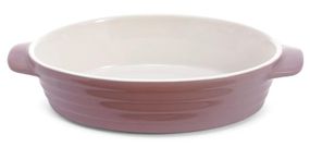 Форма для випічки Augsburg керамічна 24х14.5х5.5см овальна з ручками (какао)