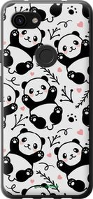 Чохол на Google Pixel 3a XL Панди "4318t-1713-2448"
