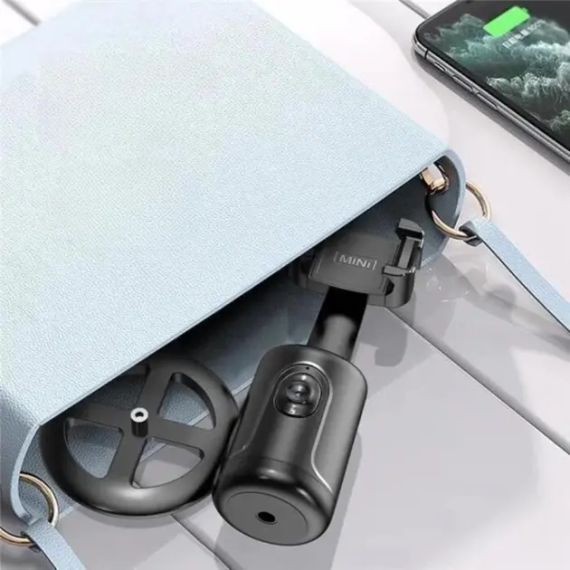 Розумний монопод P01 з датчиком руху Акумуляторний стабілізатор для телефону настільний смарт штатив | Зображення 3