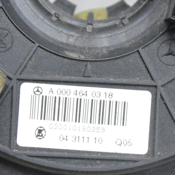 Підрульовий шлейф airbag Mercedes C215 W220 1998-2006 Кільце контактне аірбаг Мерседес ц215 в220 A0004640318 | Зображення 2