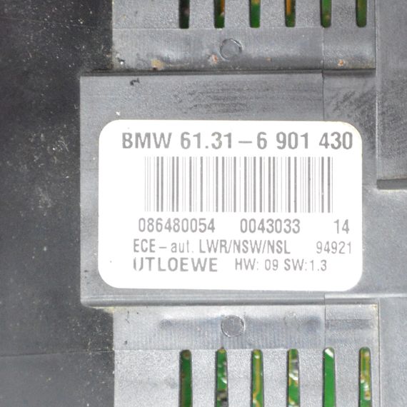 Перемикач світла фар BMW 3 E46 блок управління освітленням БМВ е46 61316901430 6901430 | Зображення 2